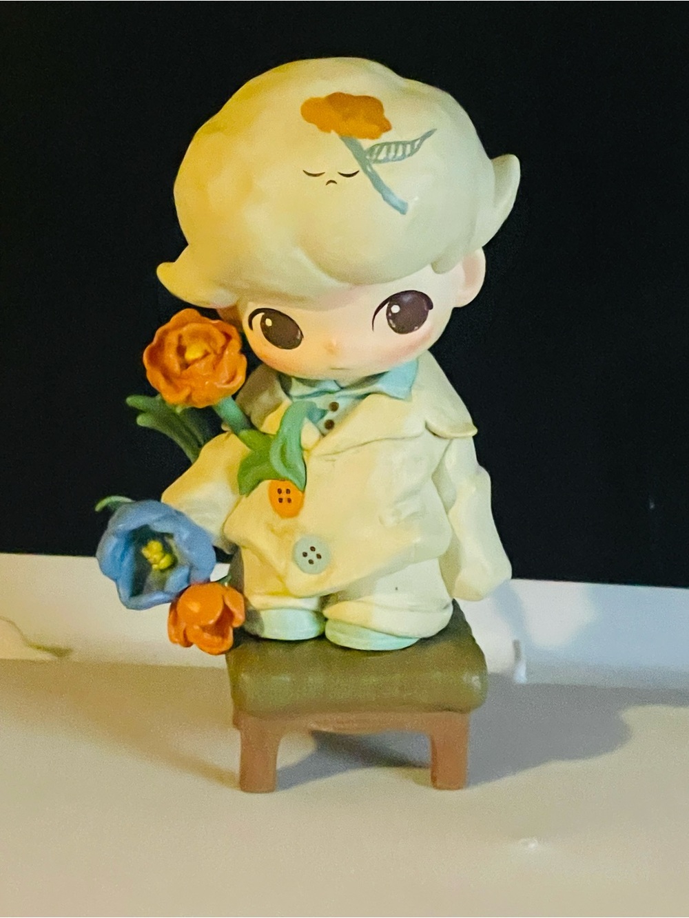 DIMOO The Missing Day Series – Blooming Button Confirmed Figure w/ ID Card